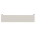 vidaXL Vankúš na lavičku SOEST 100% polyester Biela 170 x 40 x 5 cm