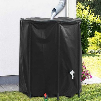 vidaXL Nádrž na vodu s kohútikom skladacia 1250 L PVC