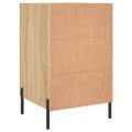 vidaXL Nočný stolík dub sonoma 40x40x66 cm kompozitné drevo