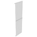 Biely vykurovací radiátor 465 x 1800 mm s vešiakom na uteráky 465 mm