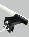 Q-312B LED 5W/430lm/4000K zrkadlové svetlo 30cm - čierne QTEC