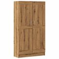 vidaXL Knižnica Artisan Dub 82,5x30,5x150 cm Inžinierske drevo
