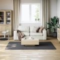vidaXL Prateľný koberec, huňatý, krátky vlas 160x230 cm, protišmykový