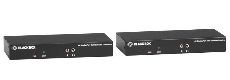 KVM Extender Kit cez CATx - 4K, DP, USB 2.0,audio