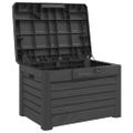 vidaXL Vonkajší box na vankúše antracit 73x50,5x46,5 cm polypropylén