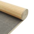 vidaXL Koberec obdĺžnikový bledý prírodný 60x300 cm bambus