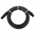 vidaXL Odsávacia hadica s PVC spojkami, čierna 1" 7 m, PVC