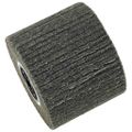 vidaXL Brúsne valce 3 ks Čierna 12 x 12 x 10 cm Syntetické vlákno