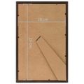 vidaXL Fotorámiky na stôl, koláž 10 ks, čierne 20x25 cm, MDF