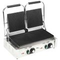 vidaXL Panini gril s dvojitým drážkovaním 3600 W 57x30,5x20 cm