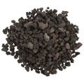 vidaXL Sopečné kamene 10 kg čierne 1-2 cm