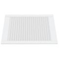 vidaXL Lamelové dvierka na skrinku 4 ks, biele 69x49,4 cm, borovica