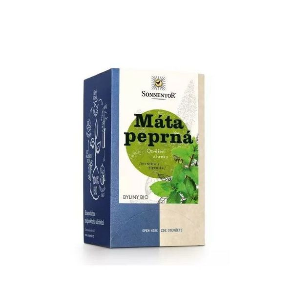 BIO Mätový čaj 18x1g - Sonnentor, 18 g