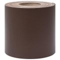 vidaXL Ochranná lišta proti prieniku PVC 35x0,19 m hnedá