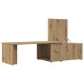 vidaXL Konferenčný stolík Artisan Dub 150x50x35 cm Konštrukčné drevo