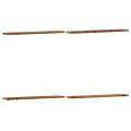 vidaXL Prídavné police 4 ks, staré drevo 60x10x1,5 cm, drevotrieska