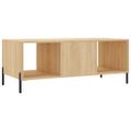 vidaXL Konferenčný stolík dub sonoma 102x50x40 cm kompozitné drevo