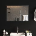 vidaXL LED kúpeľňové zrkadlo 50x70 cm