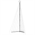 vidaXL LED vianočný stromček 570 LED teplá biela 399 cm