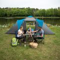 Rodinný stan NILS Camp NC6431 Highland IV modrý/sivý