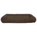 vidaXL Pelech pre psa a vankúš hnedý 135x110x23 cm oxfordská látka