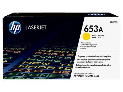 HP tlačová kazeta žltá, CF322A