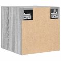 vidaXL Nástenné TV skrinky 2 ks sivé sonoma 30,5x30x30 cm