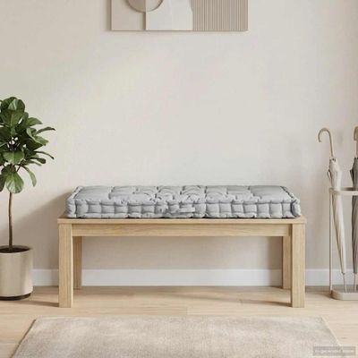 vidaXL Podložka na paletový nábytok 120x80x10 cm, sivá