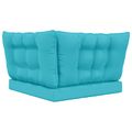 vidaXL Vankúš na vonkajšiu pohovku Polyester Tyrkysová 68,5 x 68,5 cm