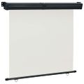 vidaXL Bočná markíza na balkón 170x250 cm krémová
