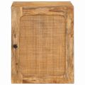 vidaXL Zavesený kabinet do kúpeľne s poličkou Hnedá 38 x 33 x 48 cm