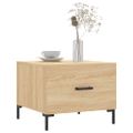 vidaXL Konferenčné stolíky 2 ks dub sonoma 50x50x40cm kompozitné drevo