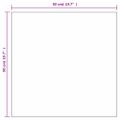 vidaXL Nástenné zrkadlá 2 ks 50x50 cm štvorcové sklenené