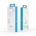 Kábel Forever USB - USB-C 1,0 m 6A biely