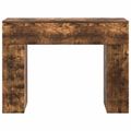 vidaXL Konferenčný stolík Dymový dub 102 x 35 x 75 cm Kompozitné drevo