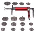 Pneumatický sťahovák brzdových piestov MECHANIC BRAKE SET PNEU 16, sada 16ks SIXTOL