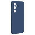 Puzdro Etteri Silicone pre Samsung Galaxy A56 5G tmavomodré