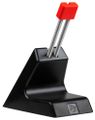 AROZZI ANCORA Mouse Bungee BlackRed/ držák kabelu pro herní myši/ černočervený/ nastavitelný Držák kabelu, pro herní myši, výškove nastavitelný, cerno-cervený