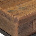 vidaXL TV skrinka 110x30x46 cm masívne recyklované drevo