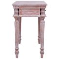 vidaXL Stôl 120x50x78 cm masívne mahagónové drevo