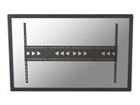 Držiak - fixný - pre Displej LCD - čierna - veľkosť obrazovky: 60"-100" - montáž na stenu