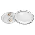 Stropné svietidlo ORNO SELENE CL/2XE27-10/G, 2xE27, max. 2x60W IP54, priemer 30,5 cm, šedá