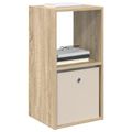 vidaXL Nočný stolík Sonoma dub 35 x 32 x 68,5 cm Kompozitné drevo