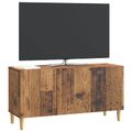 vidaXL TV skrinka 99 x 34,5 x 50 cm Staré drevo Kompozitné drevo