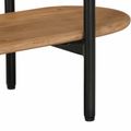 vidaXL Ručne robený konferenčný stolík Teaková hnedá 90 x 30 x 75 cm