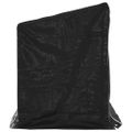 vidaXL Regál na krbové drevo s pláštenkou 200,5x80,5x110,5 cm