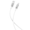 Kábel XO NB251 USB - USB-C 1,0 m 6A biely