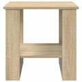 vidaXL Konferenčný stolík Sonoma dub 51 x 50 x 50 cm Kompozitné drevo