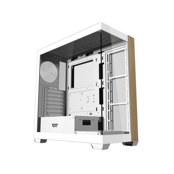 Počítačová skriňa Darkflash DS900W bez ventilátorov (biela)