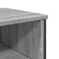 vidaXL Konzolový stolík sivý sonoma 100x35x74,5 cm kompozitné drevo
